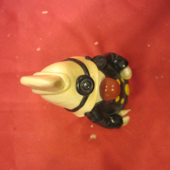 VTG 80'S FIREMAN HANDMADE, CLAY, VERY CUTE FIGURINE - Picture 5 of 6